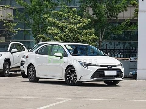 2025 Toyota Levin Hybrid sleek compact sedan featuring advanced hybrid efficiency, modern aerodynamic styling, smart connectivity, and a comfortable tech-focused interior designed for urban driving.
