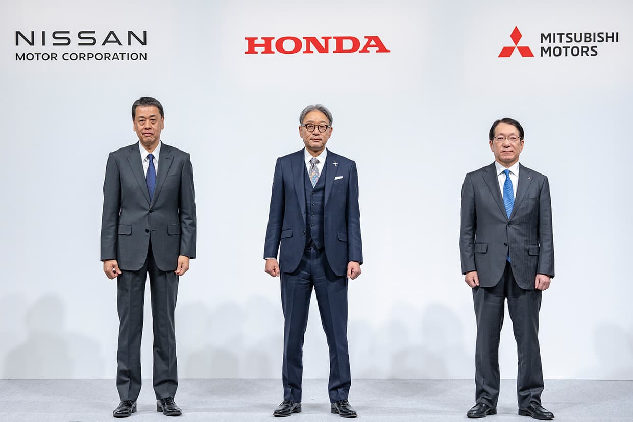 Nissan, Honda, and Mitsubishi Motors sign MOU